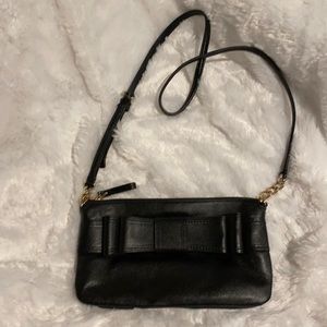 Kate spade leather bow crossbody
